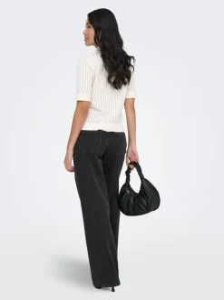 ONLEZRA Lav midje Wide Leg Fit Jeans