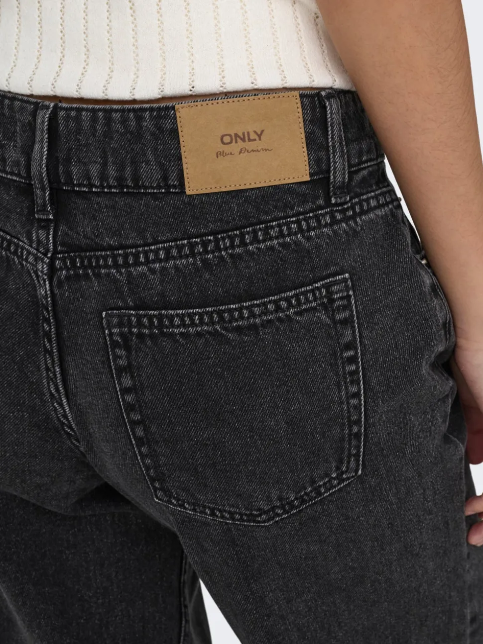 ONLEZRA Lav midje Wide Leg Fit Jeans