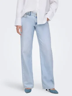 ONLEZRA Lav midje Wide Leg Fit Jeans