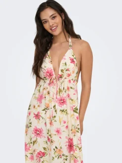 ONLFLOWER Lang kjole