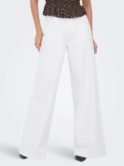 ONLFRANCESCA Middels høy midje Wide Leg Fit Jeans