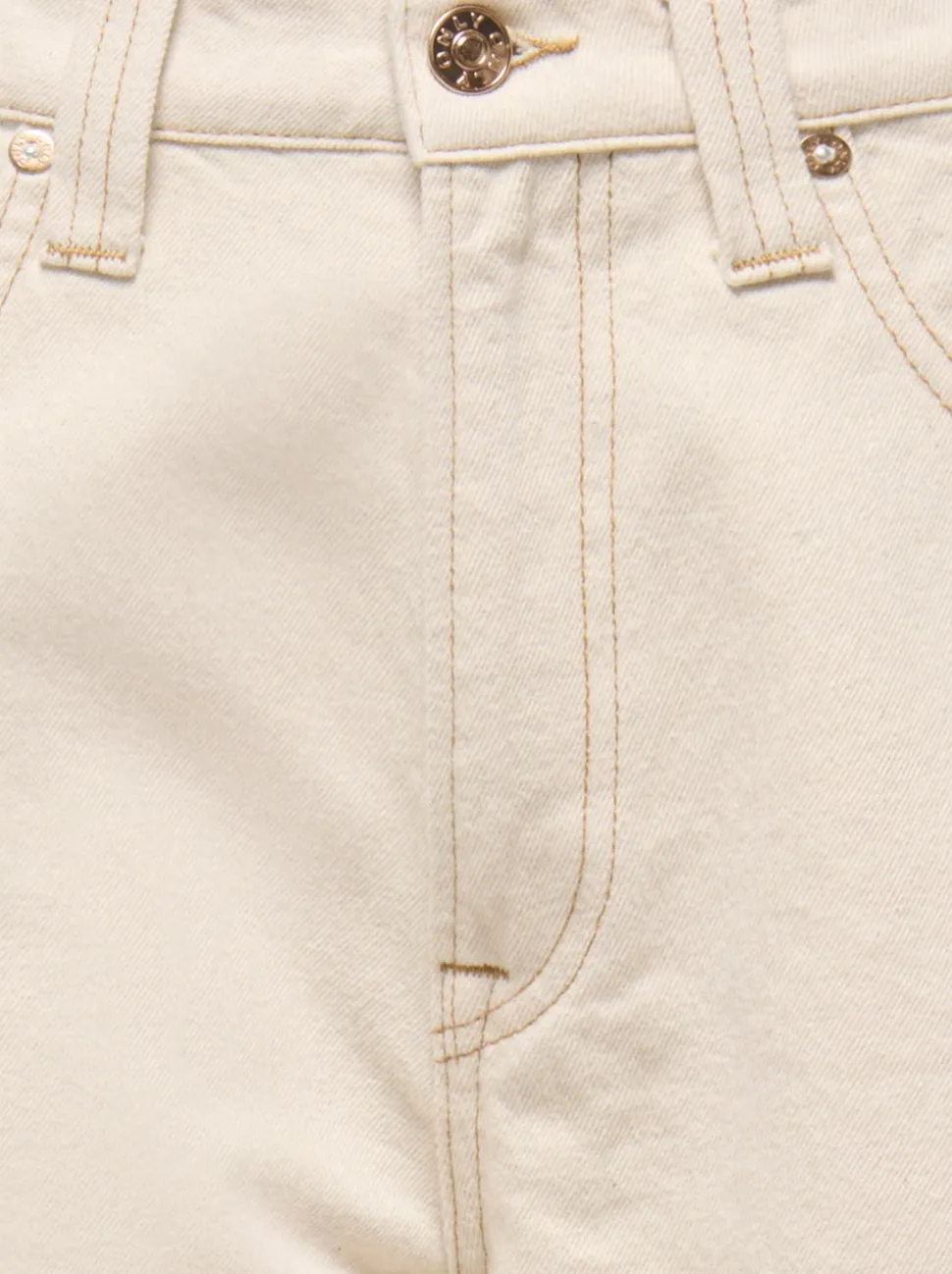 ONLFRANKIE Høy midje Barrel-passform Cropped Jeans