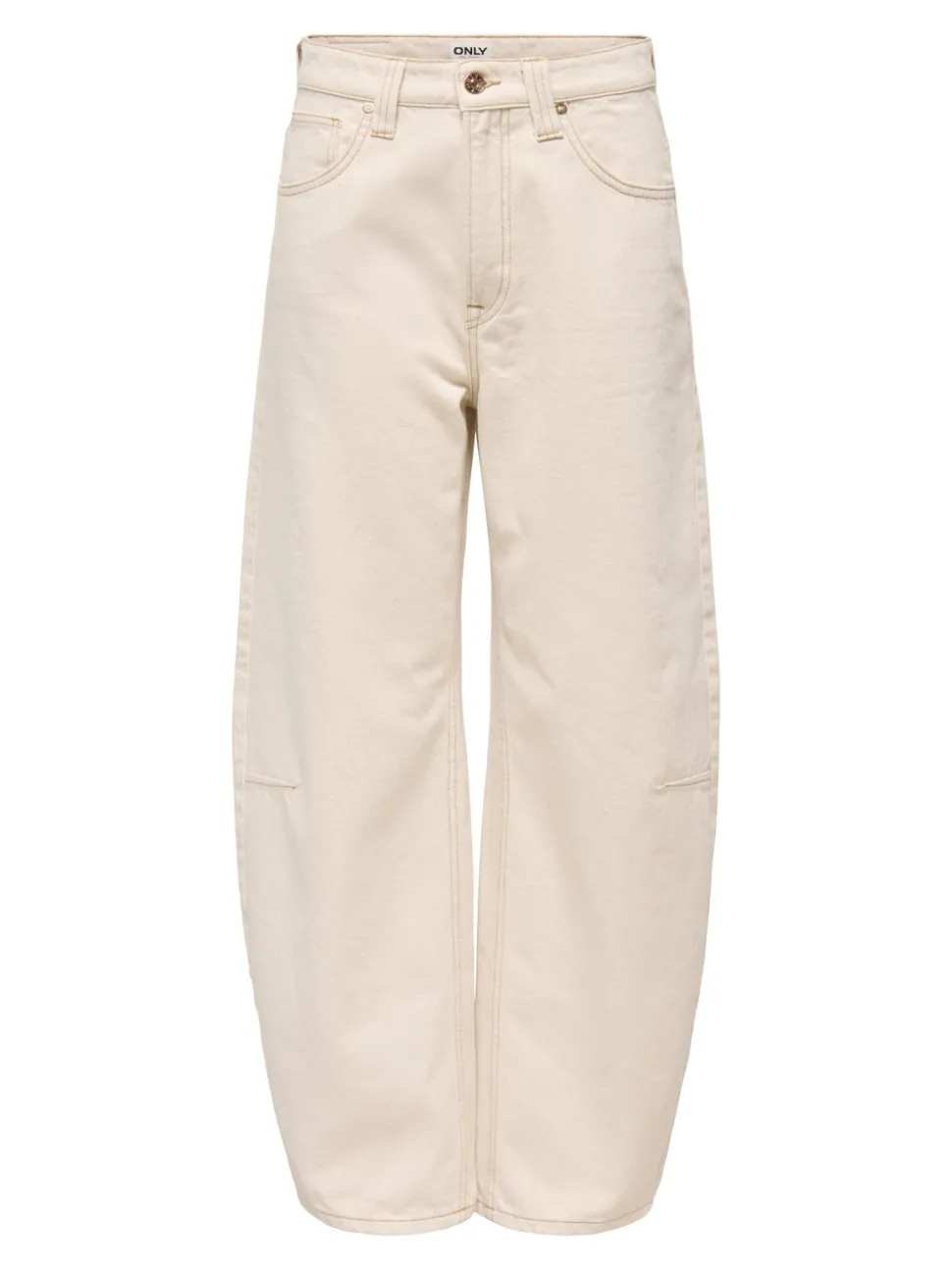 ONLFRANKIE Høy midje Barrel-passform Cropped Jeans