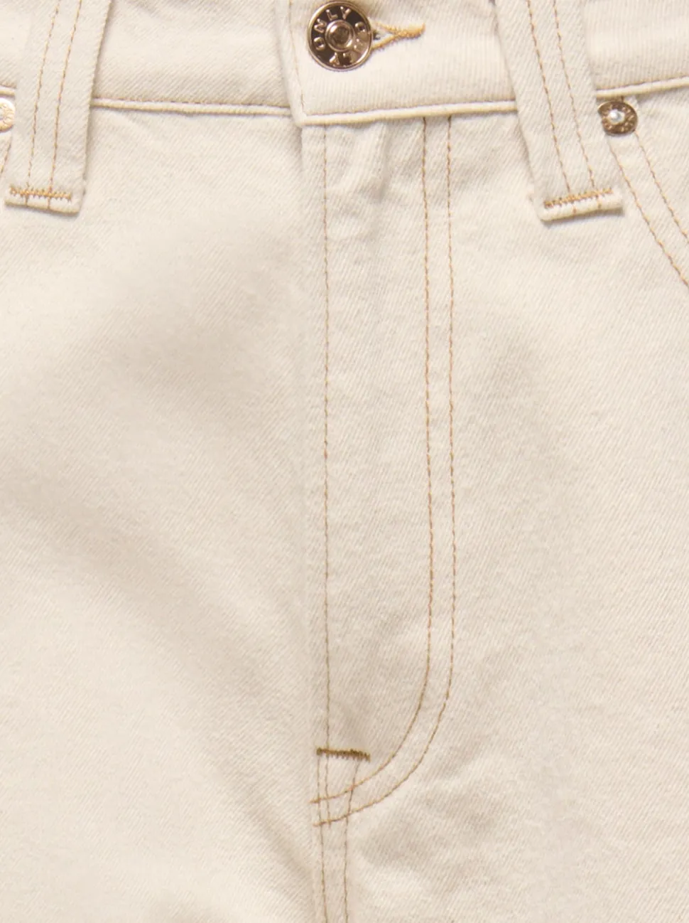ONLFRANKIE Høy midje Barrel-passform Cropped Jeans