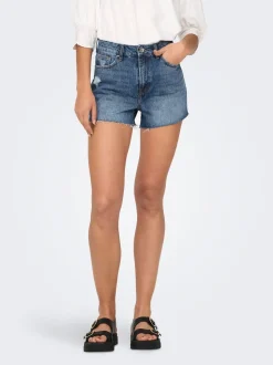 -ONLGABI Høy midje Regular Fit Denimshorts