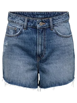 -ONLGABI Høy midje Regular Fit Denimshorts
