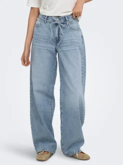 ONLGIANNA Middels høy midje Straight Fit Jeans