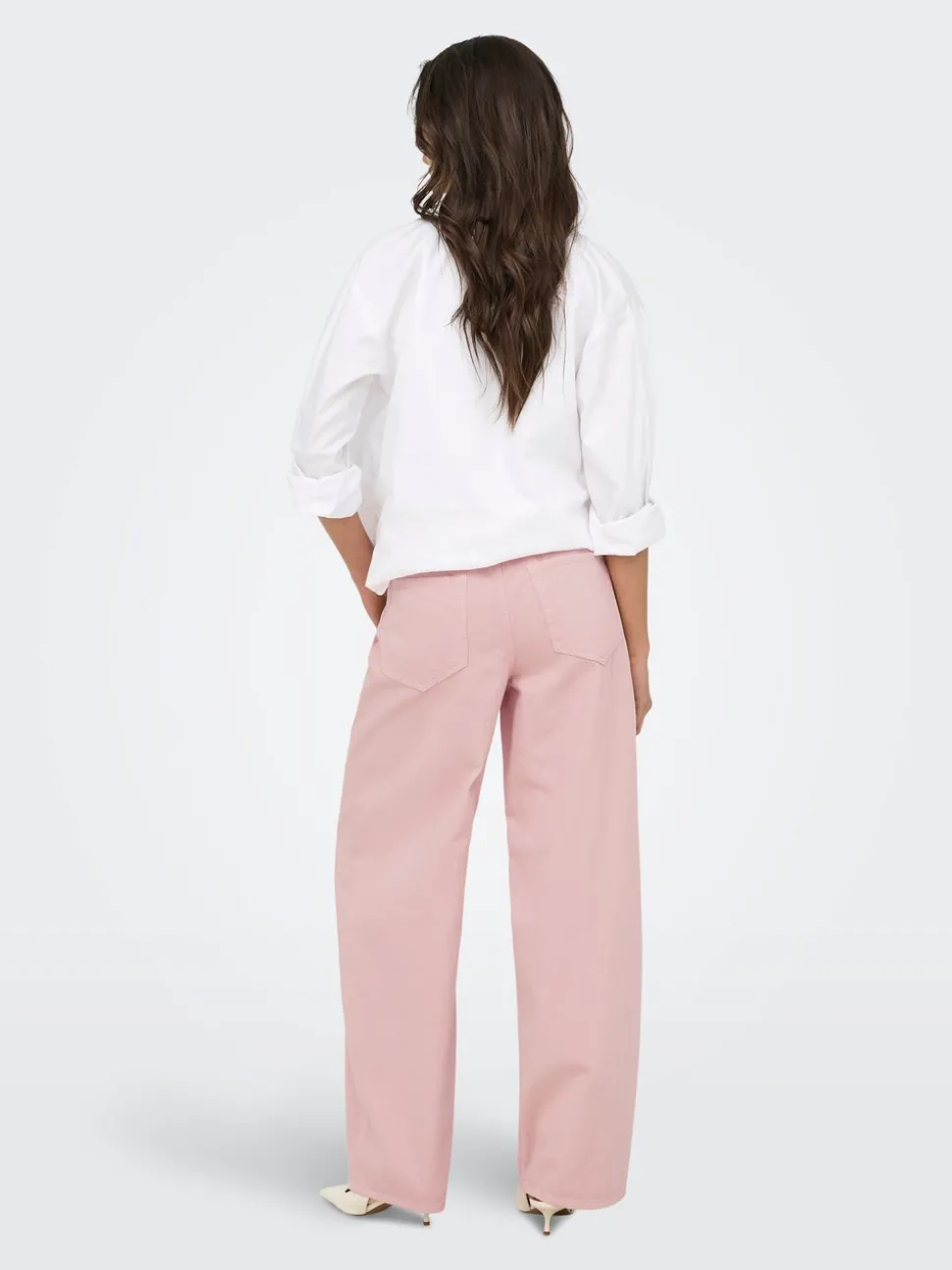 ONLGIANNA-SILLA Loose fit Bukser med vide ben
