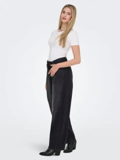 ONLGIORGIA Middels høy midje Baggy Fit Jeans