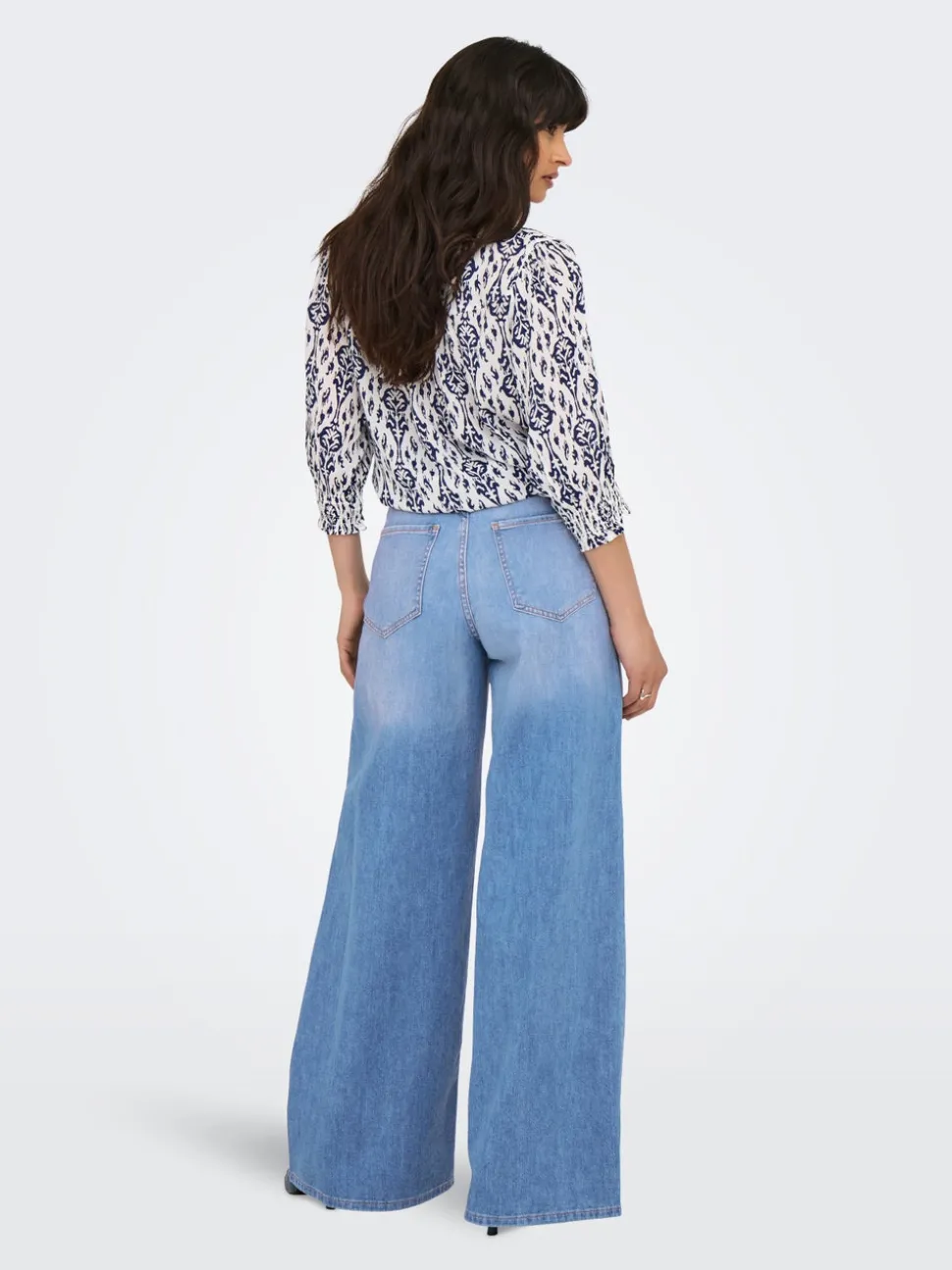 ONLGIULIA Høy midje Wide Leg Fit Jeans