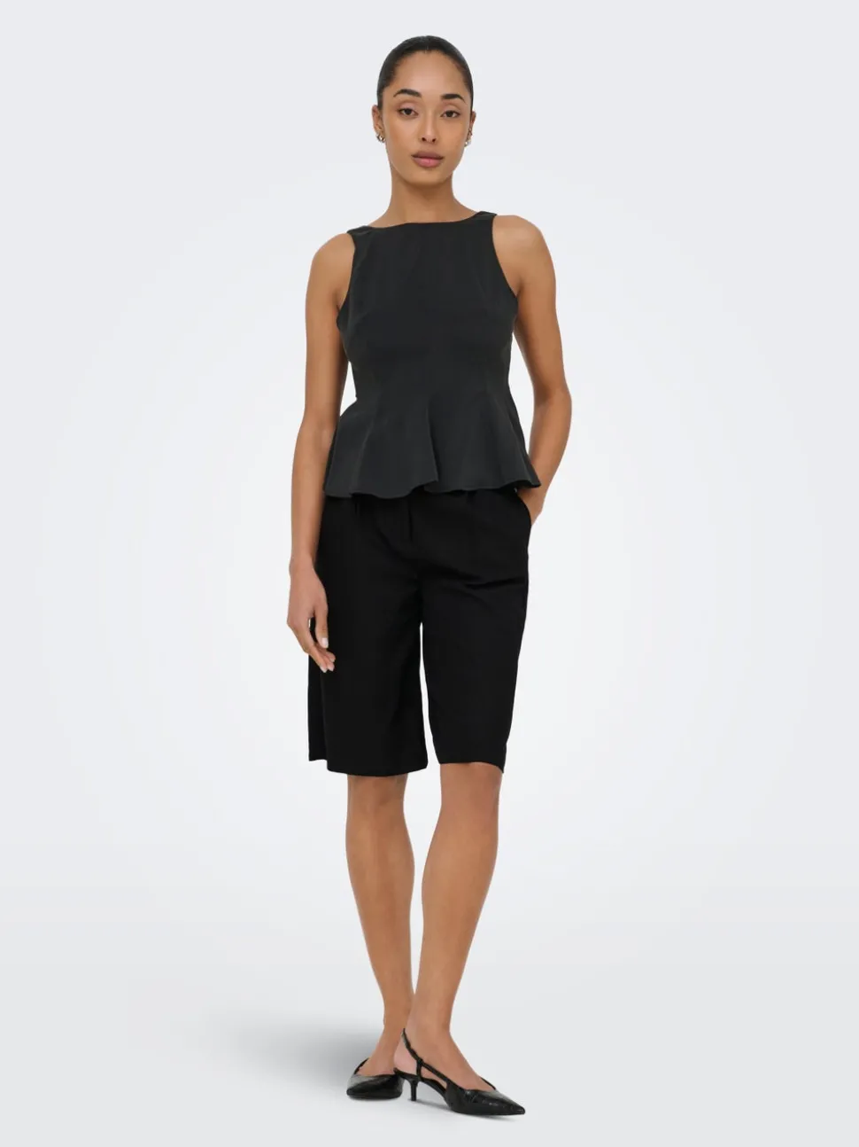 ONLGOA Loose fit Lin Shorts