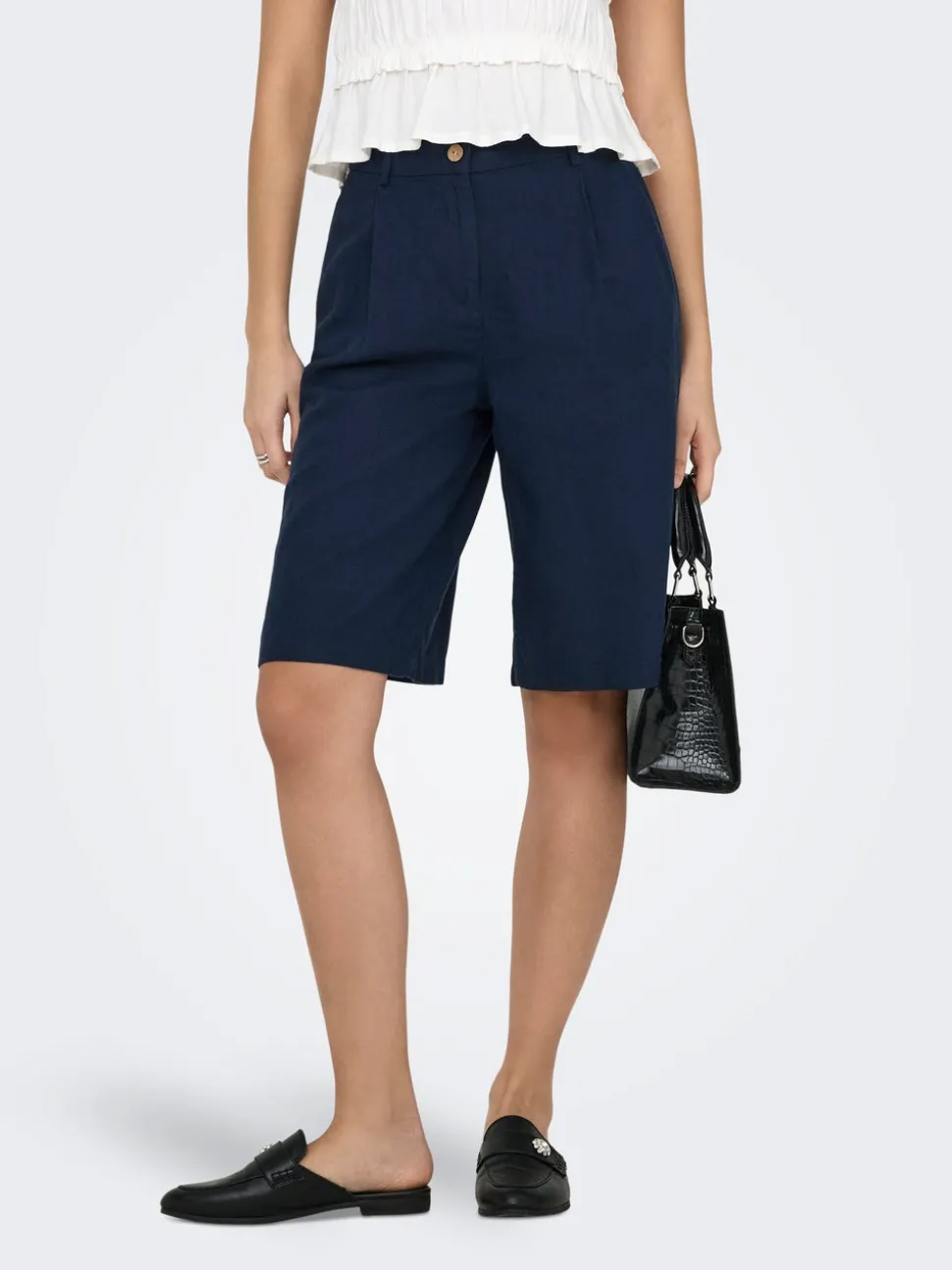 ONLGOA Loose fit Lin Shorts