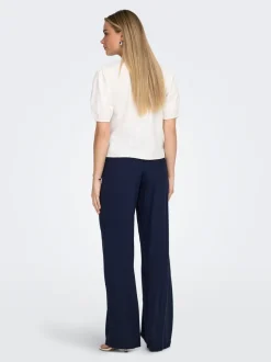 ONLGOA Straight Fit Lin Bukser