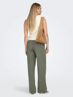 ONLGOA Straight Fit Lin Bukser