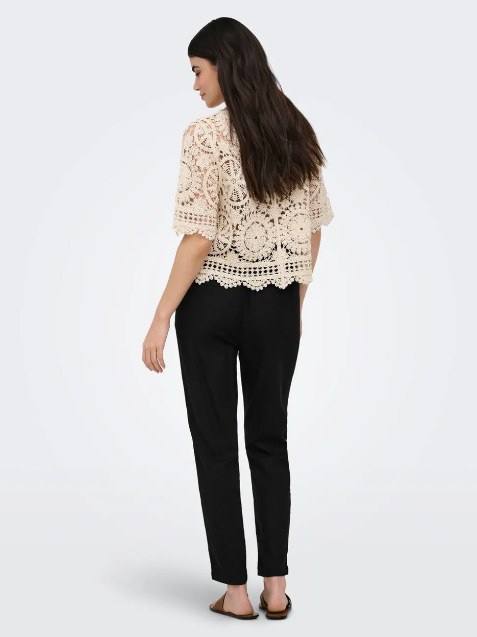 ONLGOA-POPTRASH Comfort Fit Lin Bukser