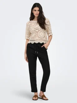ONLGOA-POPTRASH Comfort Fit Lin Bukser