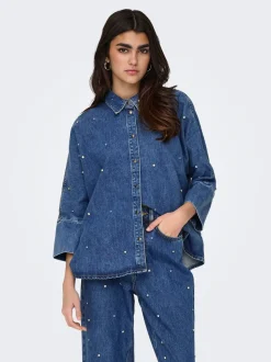 ONLGRACE Denimskjorte