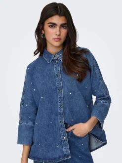 ONLGRACE Denimskjorte