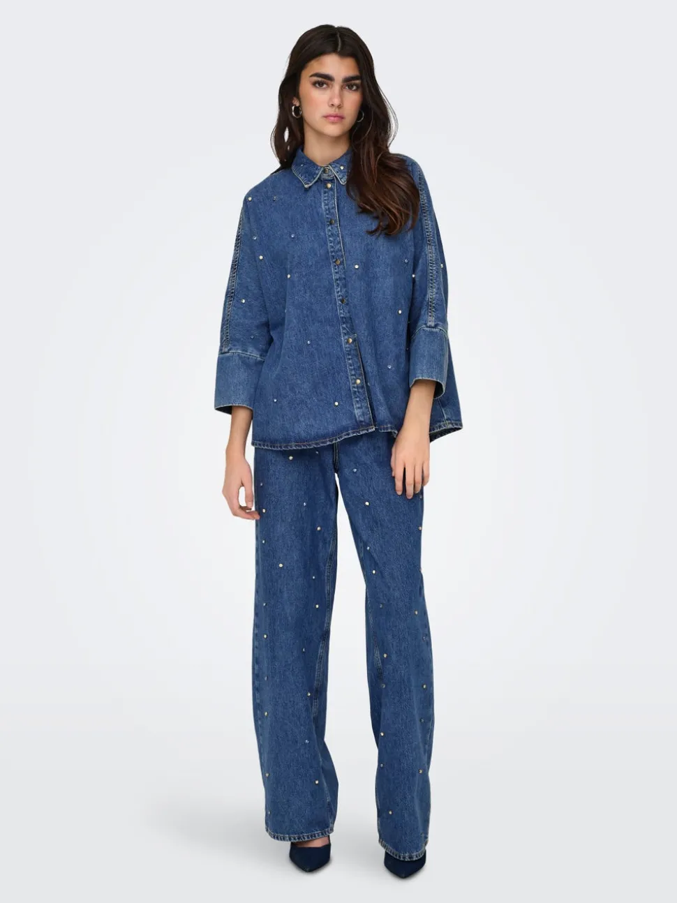 ONLGRACE Denimskjorte