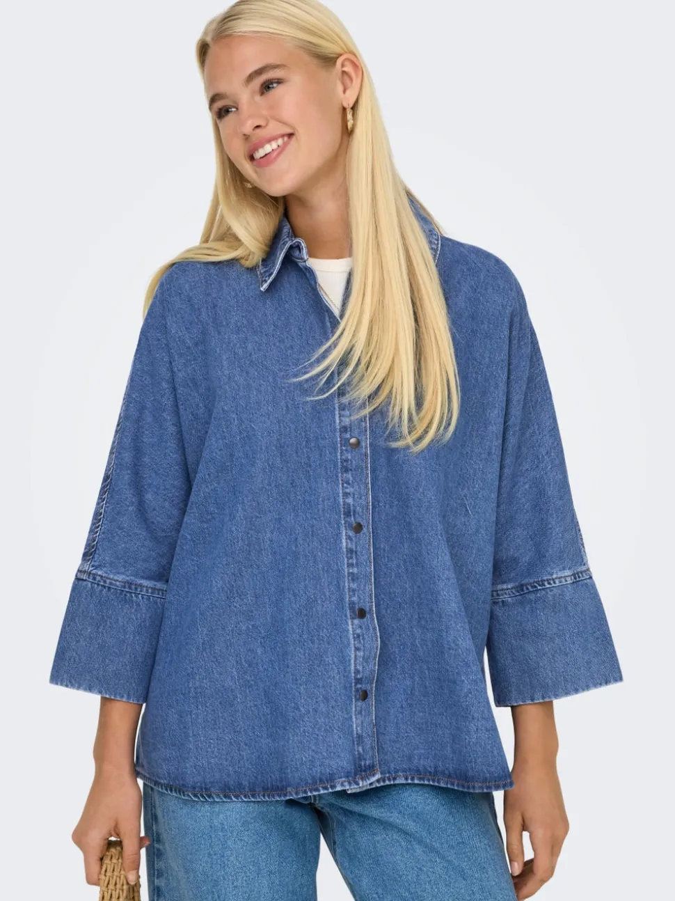 ONLGRACE Denimskjorte