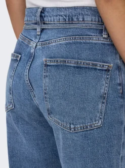 ONLGYPSY Høy midje Slim Straight Fit Jeans