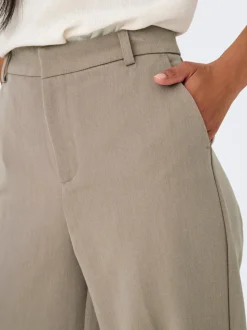ONLHATTIE-LANA Straight Tapered Fit Bukser med vide ben