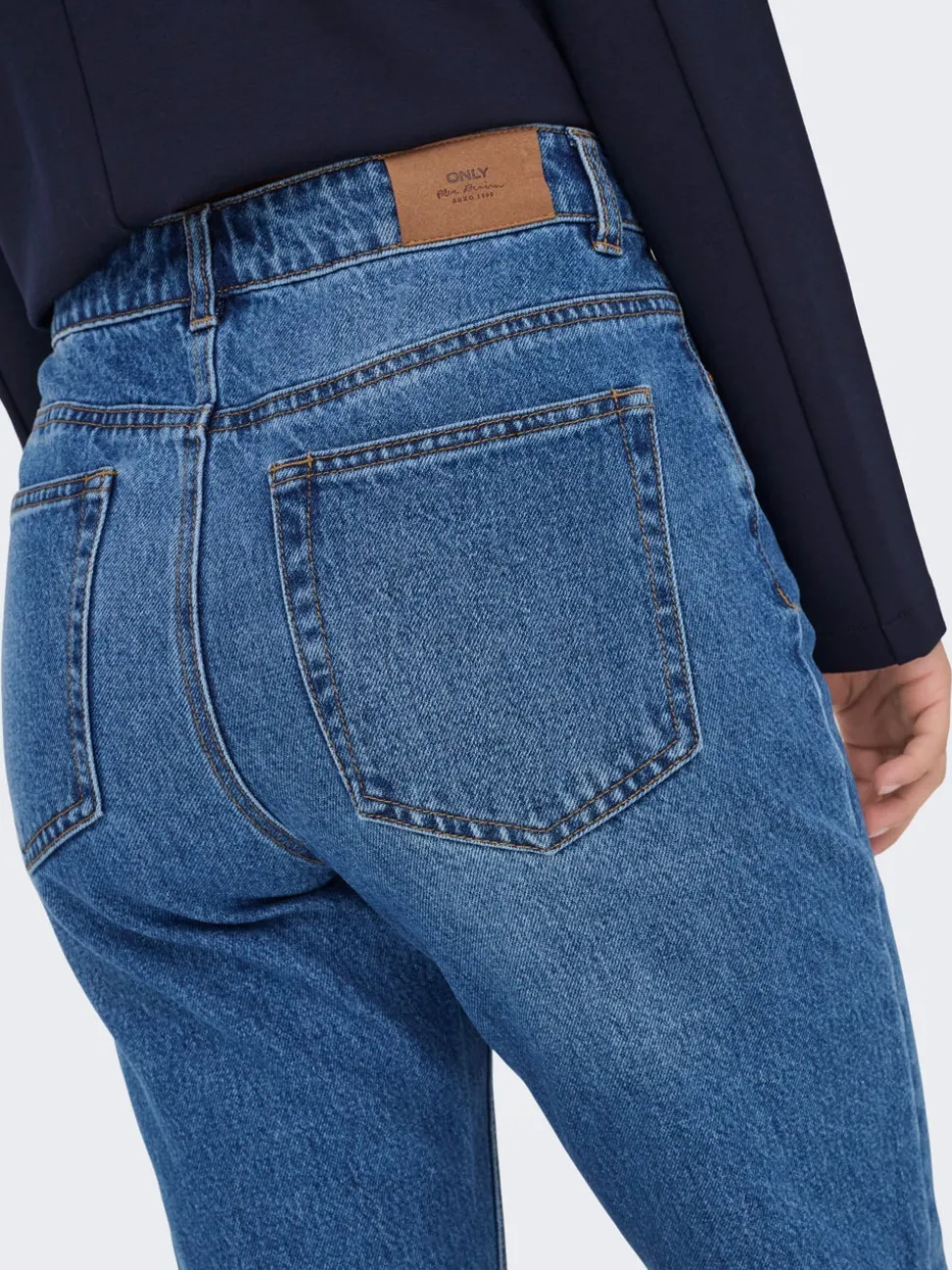 ONLHAZEL Høy midje Straight Fit Jeans