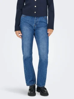 ONLHAZEL Høy midje Straight Fit Jeans