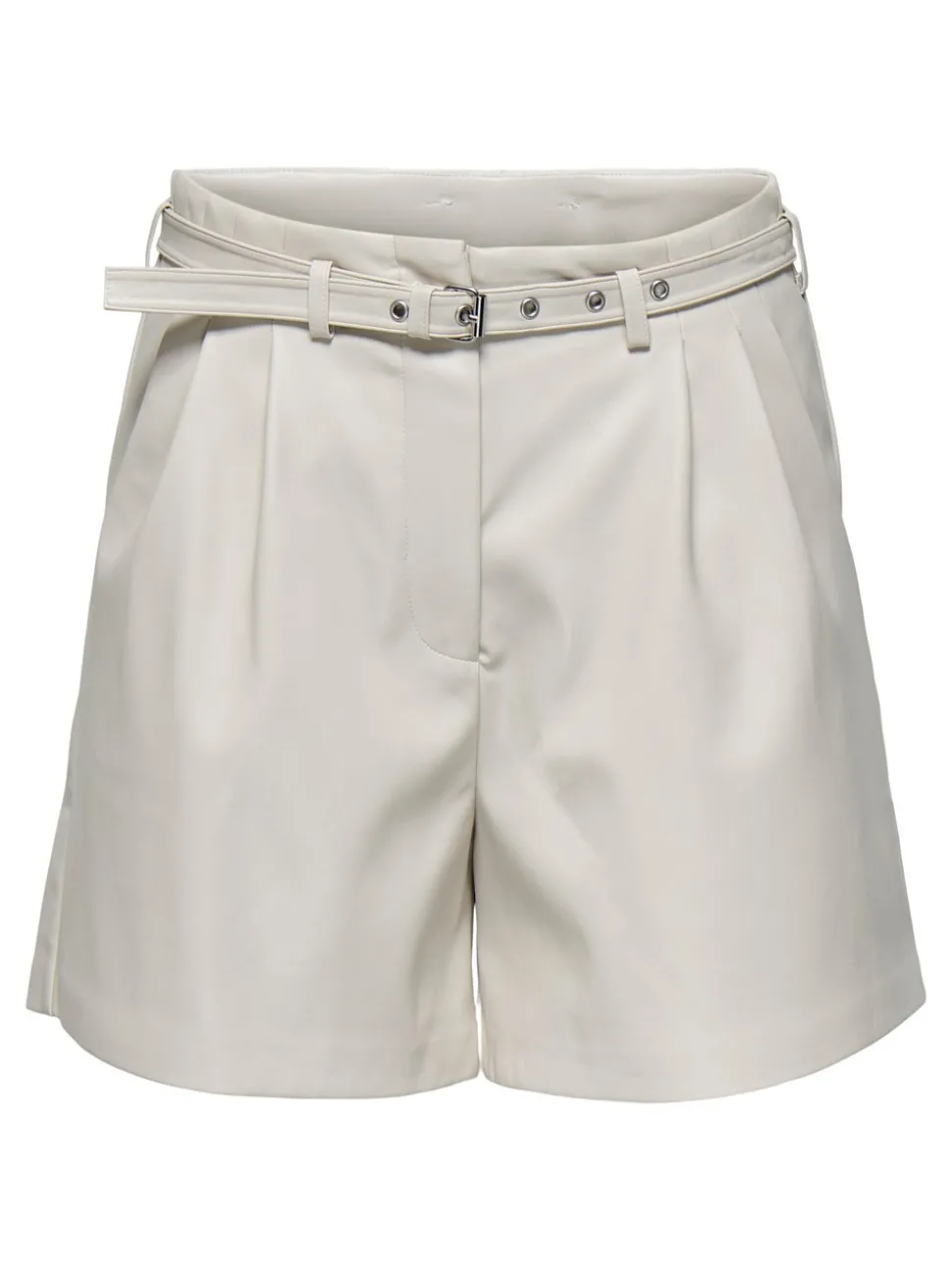 ONLHEIDI Middels høy midje Regular Fit Shorts i kunstskinn