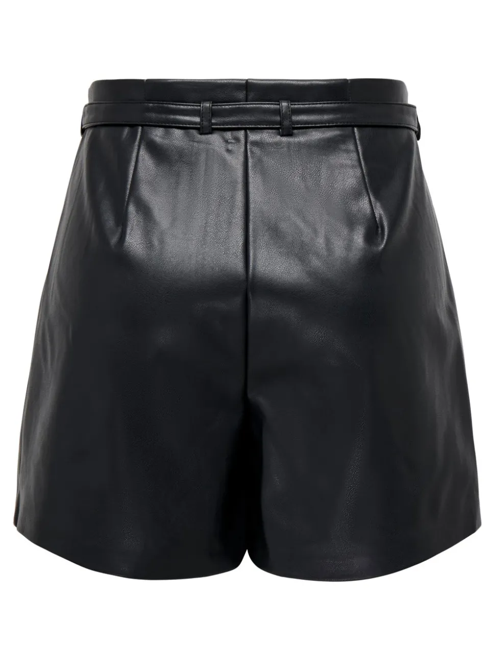 ONLHEIDI Middels høy midje Regular Fit Shorts i kunstskinn
