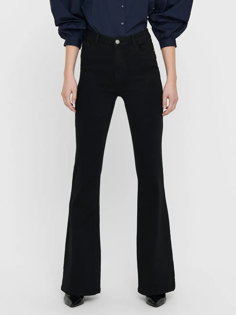 ONLHELLA Høy midje Flared Fit Jeans