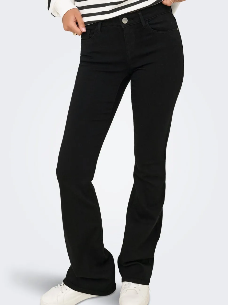 ONLHELLA Lav midje Retro Flared Fit Jeans