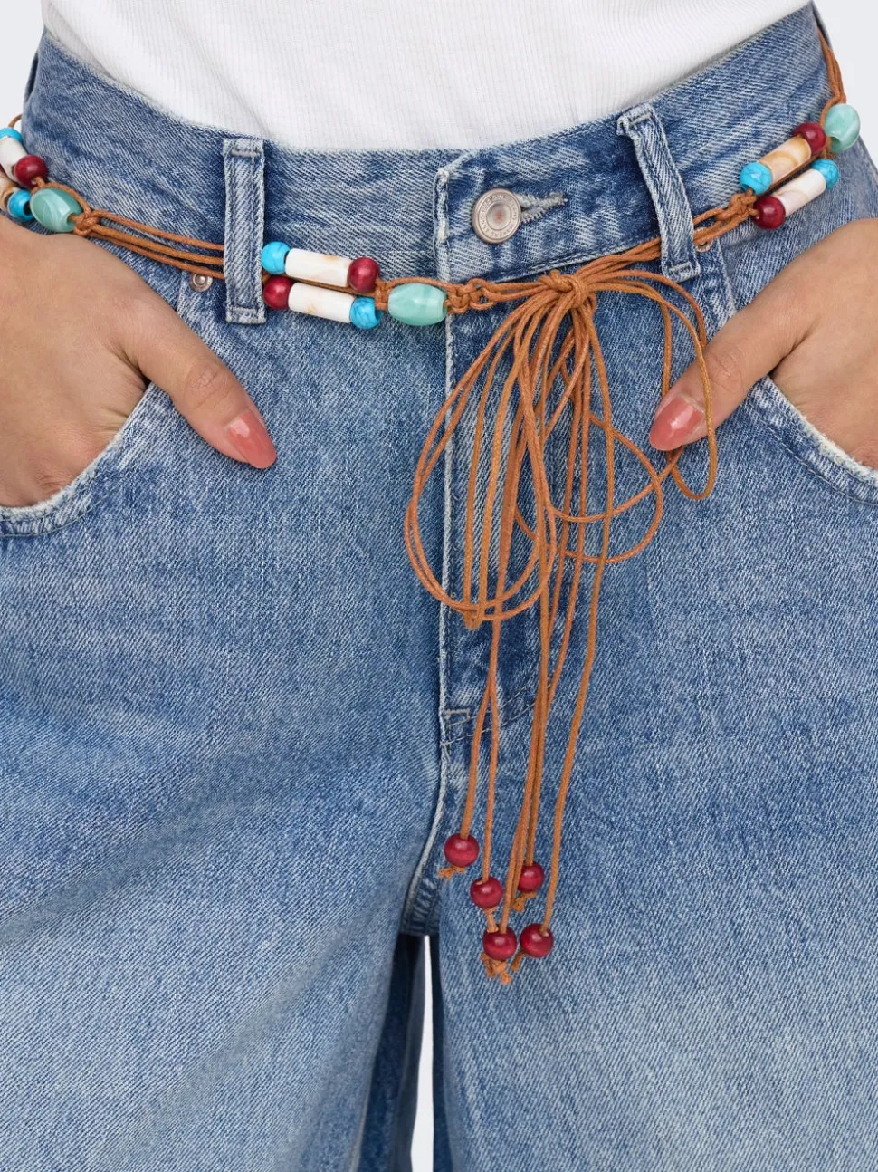 ONLHOLLIE Høy midje Regular Fit Denimshorts