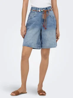 ONLHOLLIE Høy midje Regular Fit Denimshorts