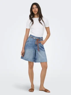 ONLHOLLIE Høy midje Regular Fit Denimshorts