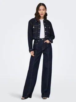 ONLHOPE Ekstra høy midje Wide Leg Fit Jeans