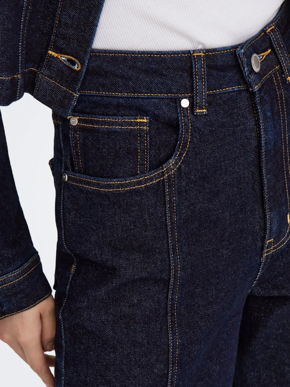 ONLHOPE Ekstra høy midje Wide Leg Fit Jeans
