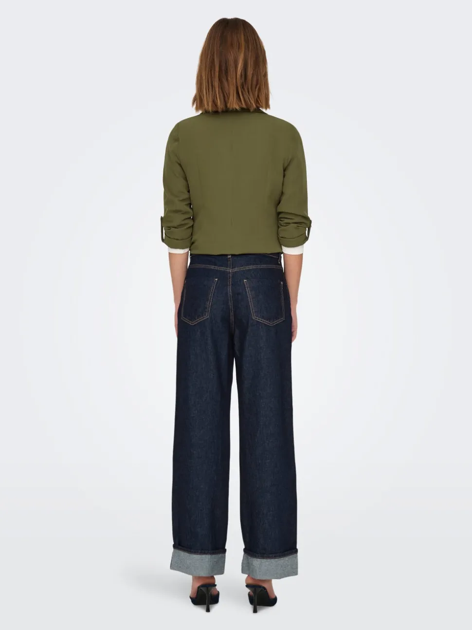 ONLHOPE Høy midje Wide Leg Fit Jeans