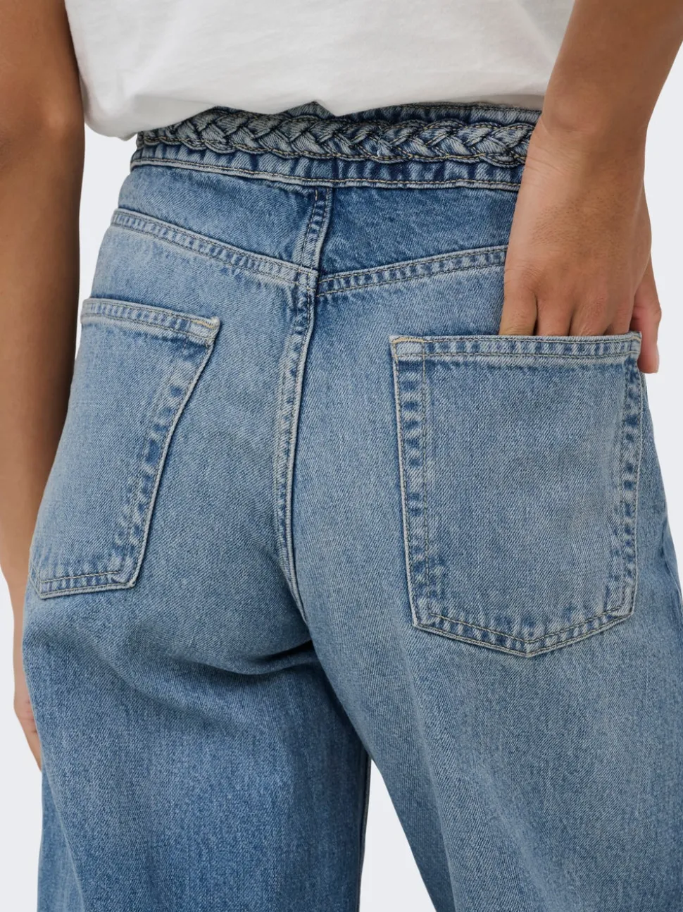 ONLHOPE Høy midje Wide Leg Fit Jeans