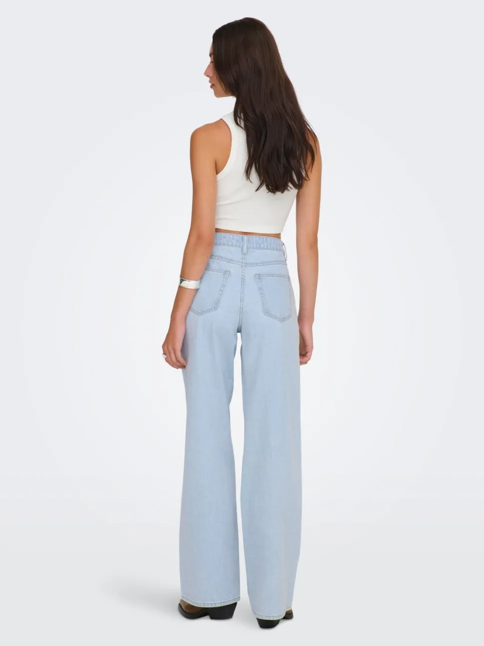 ONLHOPE Høy midje Wide Leg Fit Jeans