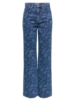 ONLHOPE Høy midje Wide Leg Fit Ankellengde Jeans