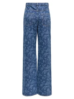 ONLHOPE Høy midje Wide Leg Fit Ankellengde Jeans