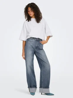 ONLHOPE Høy midje Wide Leg Fit Jeans