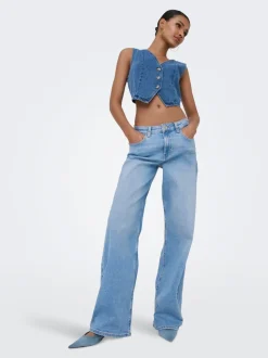 ONLHOPE Høy midje Wide Leg Fit Jeans