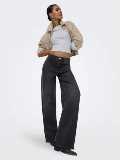 ONLHOPE Høy midje Wide Leg Fit Jeans