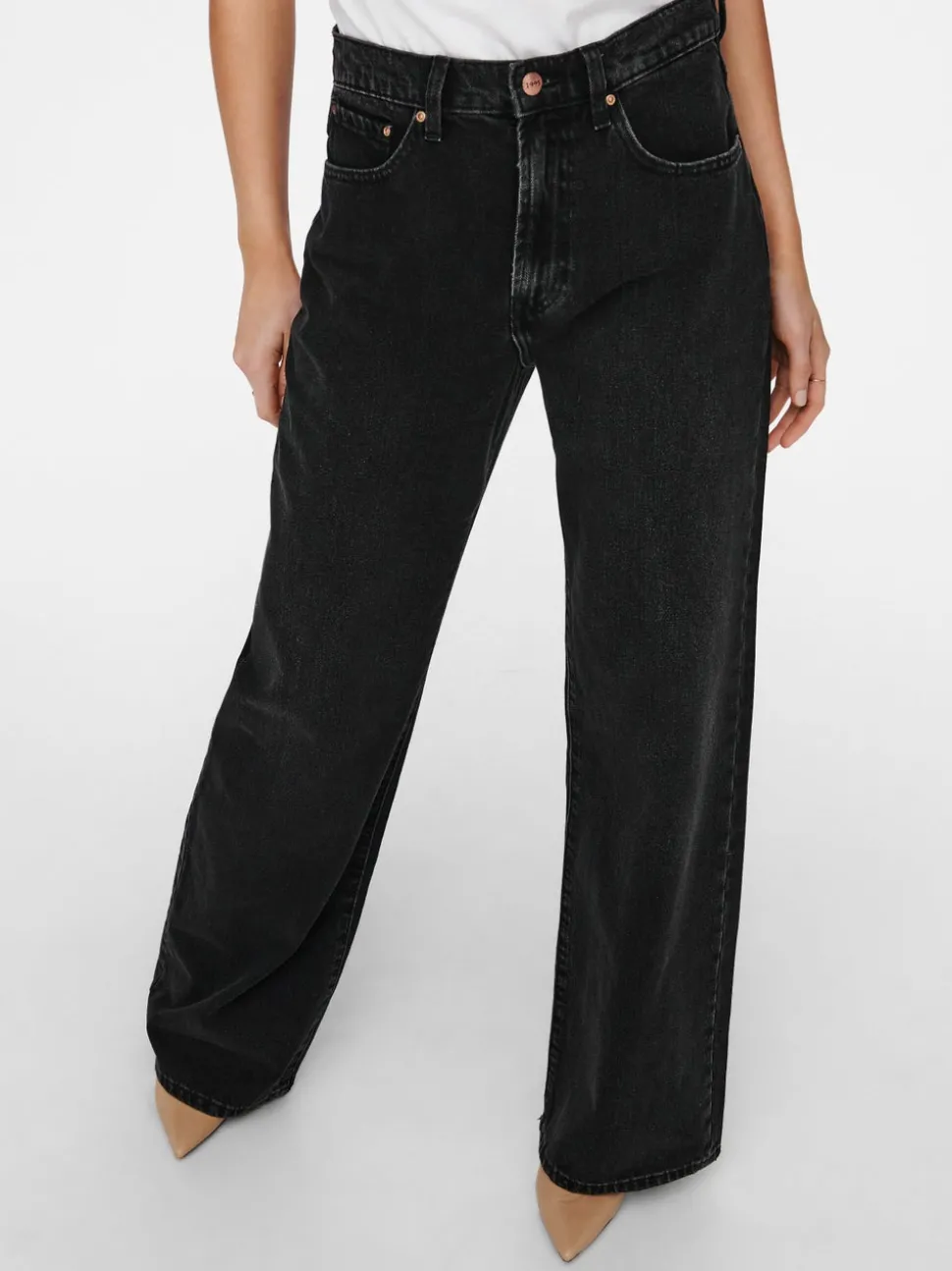 ONLHOPE Høy midje Wide Leg Fit Jeans
