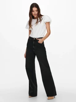 ONLHOPE Høy midje Wide Leg Fit Jeans