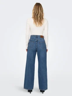 ONLHOPE Høy midje Wide Leg Fit Jeans
