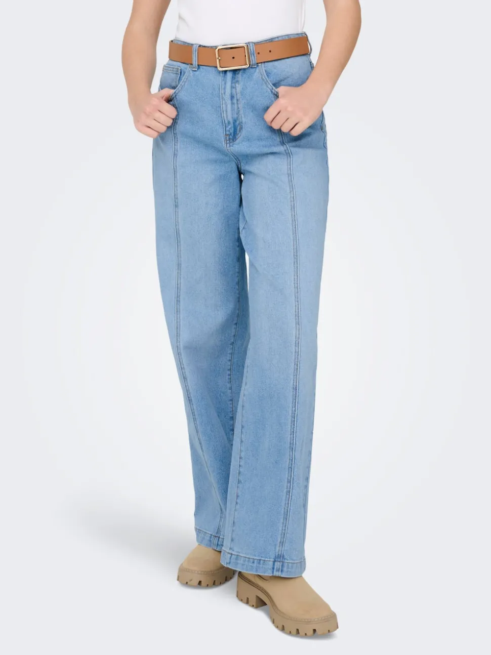 ONLHOPE Høy midje Wide Leg Fit Jeans