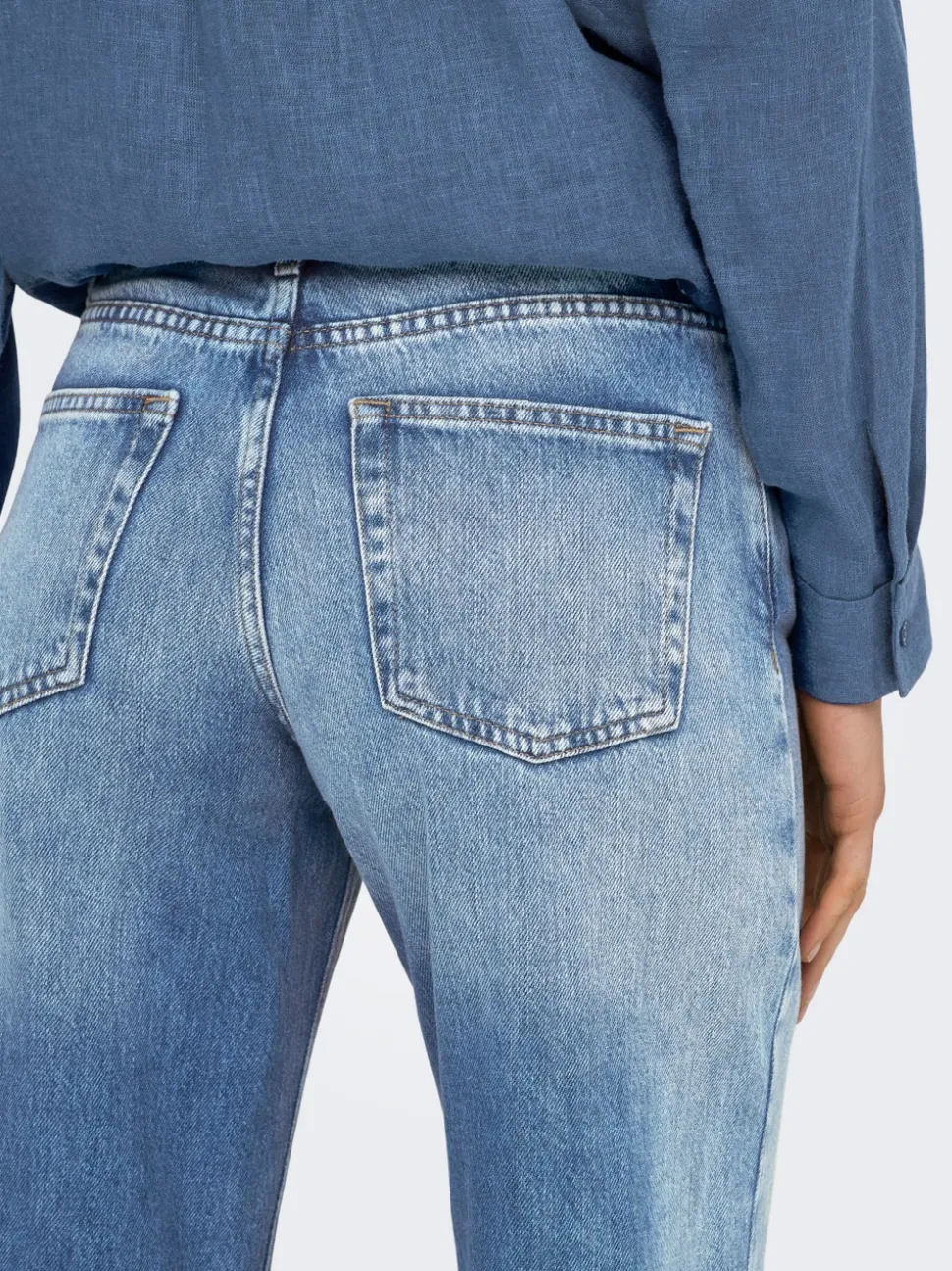 ONLHOPE Lav midje Wide Leg Fit Jeans
